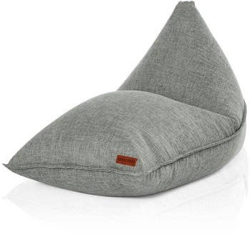 Green Bean Indoor XXL Sitzsack 150x100x100cm EPS-Perlen Grau