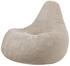 Icon Sitzsack Sessel mit Liege Cord Dalton beige