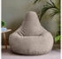 Icon Sitzsack Sessel mit Liege Cord Dalton beige