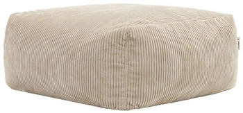 Icon Sessel Modulares Hocker Cord Flauschig Zen Schaumstoff beige
