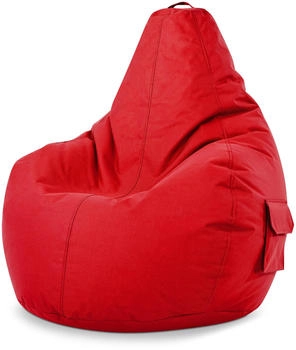 Green Bean Sitzsack Rückenlehne Cozy 80x70x90cm 230L Lounge Chair Rot Green Bean Sitzsack Rückenlehne Cozy 80x70x90cm 230L Lounge Chair Rot