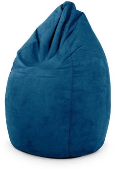 Green Bean Sitzsack Rückenlehne Drop 60x60x90cm 220L Lounge Chair Blau Green Bean Sitzsack Rückenlehne Drop 60x60x90cm 220L Lounge Chair Blau