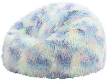 Icon Sitzsack Klassischer Sitzsack Flauschig Kunstfell 85x50cm mehrfarbig