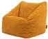 Icon Sitzsack Cord Flauschig Morgan 55x44cm ocker