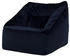 Icon XXL Sitzsack Samt Natalia 100x80x88cm mitternachtsblau