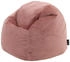 Icon Sitzsack Samt Aurora 53x50cm rosa