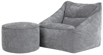 Icon Sitzsack 100x80x88cm grau