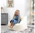 Icon Sitzsack Flauschig Teddybär 55x44cm cremeweiß