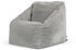 Icon Sitzsack Cord Flauschig Morgan 55x44cm hellgrau