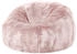 Icon Sitzsack Flauschig Kunstfell 65x45x65cm hellrosa