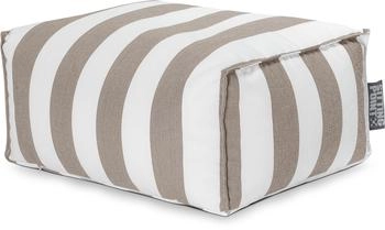 Sitting Point Santorin Roll Sitzhocker Outdoor taupe/weiß (34131-069)