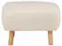 Venture Home Salina Pouf Bouclé, Naturweiß (60-15110-020)