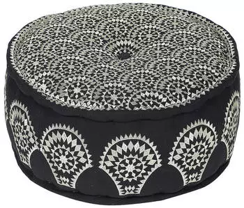Marrakesch Orient & Mediterran Interior Pouf Bodenkissen Sitzhocker mit F&uuml;llung 50cm (bh-1102-po)