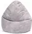 Sitting Point Shara XXL Sitzsack Cord-Optik, grau, 300L (Shara XXL)