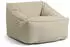 mokebo Sunnyboy Outdoor-Sitzsack Sandfarben, strukturierter Outdoorstoff (Der Sunnyboy)