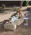 mokebo Sunnyboy Outdoor-Sitzsack Sandfarben, strukturierter Outdoorstoff (Der Sunnyboy)
