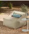 mokebo Sunnyboy Outdoor-Sitzsack Sandfarben, strukturierter Outdoorstoff (Der Sunnyboy)