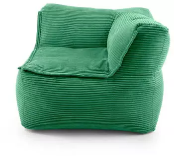 Lumaland Modularer Sitzsack Ecke rechts Cord 340L (19798)
