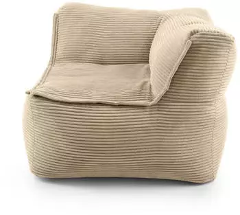 Lumaland Modularer Sitzsack Ecke rechts Cord 340L (19799)