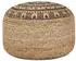 vidaXL Sitzpuff handgefertigt Jute Braun 45x30cm (248088)