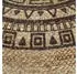 vidaXL Sitzpuff handgefertigt Jute Braun 45x30cm (248088)