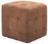 vidaXL Pouf 2 Stk. Wildleder-Optik Braun 30x30x30cm (278382)