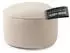 Lumaland Sitzsack Pouf Teddy-Reihe 3-in-1 Beige Ø25x45cm (20742)