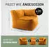 Lumaland Modulares Eckteil Links Cord Senfgelb 81x81x70cm (14cf424c-748b-42fb-818c-1b42df353d53)