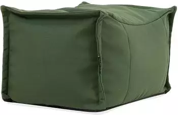Icon Bud Outdoor Pouf/Hocker Olefin, Khakigr&uuml;n, EPS-F&uuml;llung, 67x34x45cm (Bud)