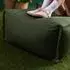 Icon Bud Outdoor Pouf/Hocker Olefin, Khakigrün, EPS-Füllung, 67x34x45cm (Bud)
