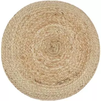 vidaXL Sitzpuff Jute, handgefertigt, 45x30cm (248071)