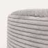 Icon Milano Pouf XL Cord, hellgrau (ICOFSTRNDJC022)