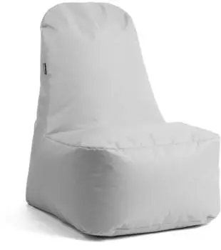 mokebo Sitzsack "Der D&auml;umchendreher" Grau, Textil, 60x86x85cm, Oeko-Tex