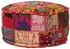 vidaXL Sitzpouf Handgefertigt Rot (246571)