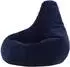 Icon Dalton Kinder-Sitzsack aus Cord, Dunkelblau, 100L, 2er-Set (Dalton)