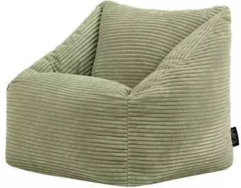 Icon Natalia Kinder-Sitzsack Cord salbeigr&uuml;n (EU1KDSARMJC071)