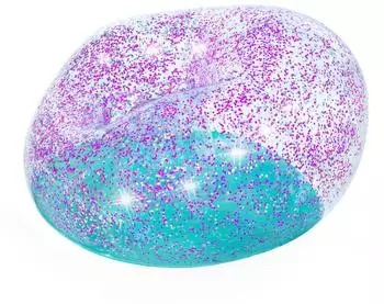 Bestway Glitter Dream aufblasbares Sitzkissen, Kinder 6+ (75115)