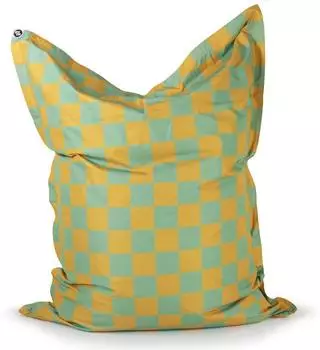 Lumaland Sitzsack XXL Karo 380L, wasserfest, für Innen & Außen (B0DP9YYS8N)