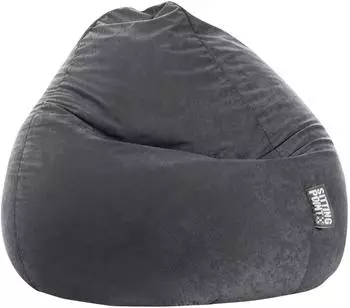 Sitting Point BeanBag Easy XXL 80x130cm, Polyester, Anthrazit