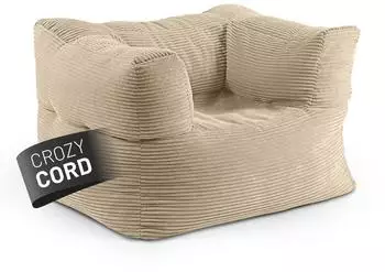 Lumaland Modularer Sitzsack Sessel Cord 400L Indoor (19794)