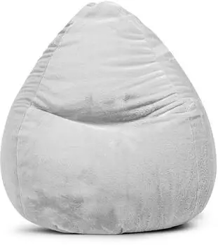 Sitting Point Softy XXL Sitzsack 300L Stoff, Grau (Softy XXL)
