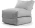 mokebo Summerdream Sitzsack Outdoor Indoor, Hellgrau, 65x80x75cm