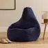 Icon Dalton Sitzsack Sessel Cord, Marineblau, 2er-Set (Dalton)
