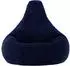 Icon Dalton Sitzsack Sessel Cord, Marineblau, 2er-Set (Dalton)