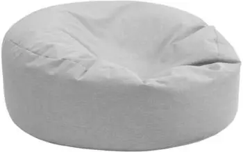 Home Deluxe Cloud XXL Outdoor-Sitzsack, Hellgrau, wetterfest (CLOUD)