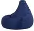 Bean Bag Bazaar Dalton Sitzsack-Liegestuhl Indoor/Outdoor, Dunkelblau, wasserabweisend