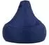Bean Bag Bazaar Dalton Sitzsack-Liegestuhl Indoor/Outdoor, Dunkelblau, wasserabweisend