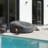 Home Deluxe Cloud XXL Outdoor-Sitzsack, wetterfest, anthrazit