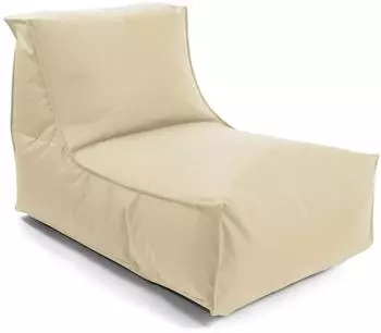 mokebo Der Sundowner Sitzsack Indoor & Outdoor, Beige, 60x65x95cm (Oeko-Tex®)