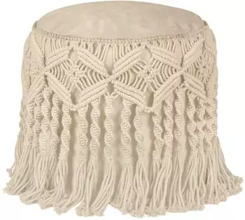 Sitting Point Dotcom Fiesta Sitzsack Baumwolle gestrickt, beige (29400071)